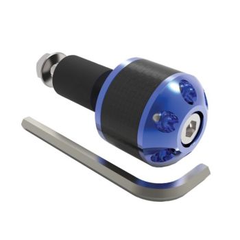 Juhtraua otsad BarEnds 1 CNC 13; 18 värv Sinine, (22mm juhtraua jaoks)