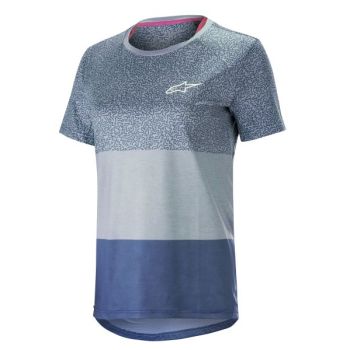 T-särk (EN) cycling ALPINESTARS STELLA ALPS 8.0 SS JERSEY värv sinine