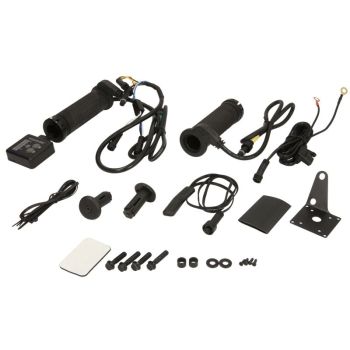 Haaravad OXFORD, läbimõõt 22mm pikkus 123mm Maantee värv must, HotGrips Evo ATV (termostaadiga)