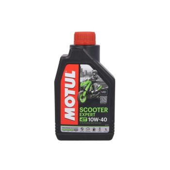 4T mootoriõli 10W40 MOTUL Scooter Expert 1I 4T, API SM JASO MB poolsünteetiline