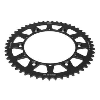 Tagumine ketiratas alumiinium JT 520 z.51 JTA853,51BLK