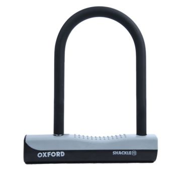 OXFORD Pidurikettalukk alarmiga Shackle12 OXFORD värv must x 12mm