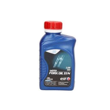 ELF Amortisaatorite õli 2,5W ELF Moto Fork Oil Syn 0,5I sünteetiline
