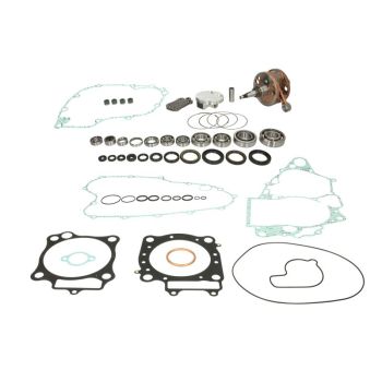 Mootori remondikomplekt, STD (käigukasti laager, kolb, tihendite komplekt, väntvõll, veepumba ja võlli remondikomplekt, võlli laager) HONDA CRF 450 2006-2006