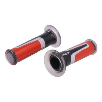 Haaravad ARIETE, läbimõõt 22; 24mm pikkus 120mm Maantee värv hall/must/punane, Harri's (2 tk)