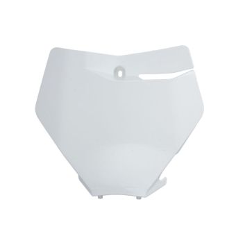 (EN) Starting number, värv Valge sobib KTM SX, SX-F, XC 125-450 2019-2022