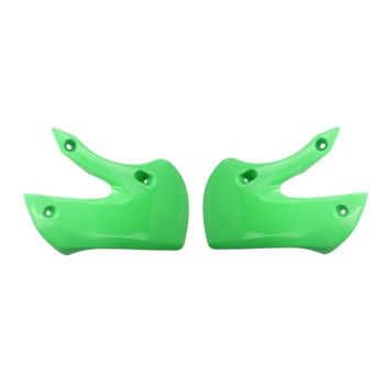 radiaatori kate, värv Roheline sobib KAWASAKI KLX, KX 65/110 2000-2023