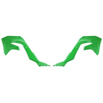 radiaatori kate, värv Roheline sobib KAWASAKI KX 250/450 2019-2023