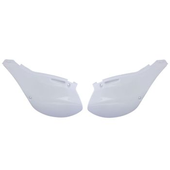 CEMOTO Külgpaneelid, värv Valge sobib KAWASAKI KX 125/250 1999-2002