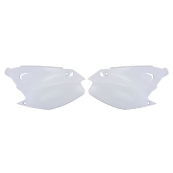 CEMOTO Külgpaneelid, värv Valge sobib KAWASAKI KX 125/250 2003-2008