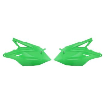 Külgpaneelid, värv Roheline sobib KAWASAKI KX 250 2017-2020