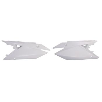 CEMOTO Külgpaneelid, värv Valge sobib SUZUKI RM-Z 250 2019-2023