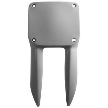 CEMOTO Algnumber (plastron), värv Valge sobib SUZUKI RM 125/250 1996-1998