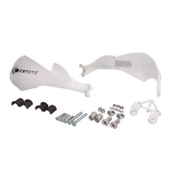 Käekaitsed OUTRIDER, värv valge ((EN) with universal fitting kit)