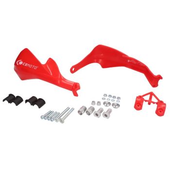 Käekaitsed OUTRIDER, värv punane ((EN) with universal fitting kit)