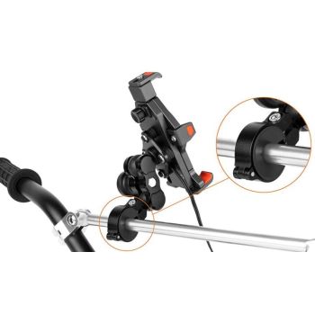 4 RIDE Adapter telefonide jaoks 4 RIDE (12mm, roolil)