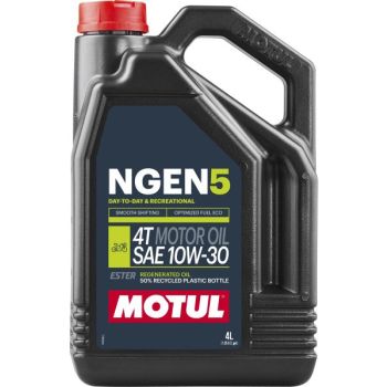 4T mootoriõli 10W30 MOTUL NGEN 5 4I 4T, API SM; SP JASO MA-2 poolsünteetiline