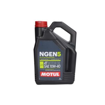 MOTUL 4T mootoriõli 10W40 MOTUL NGEN 5 4I 4T, API SP JASO MA-2 poolsünteetiline