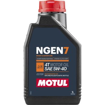 MOTUL 4T mootoriõli 5W40 MOTUL NGEN 7 1I 4T, API SP JASO MA-2 sünteetiline