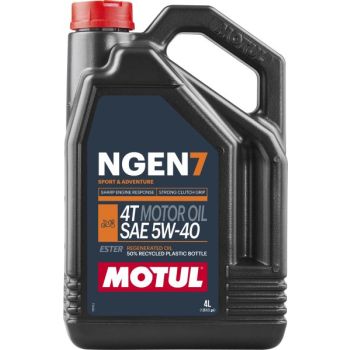 4T mootoriõli 5W40 MOTUL NGEN 7 4I 4T, API SP JASO MA-2 sünteetiline