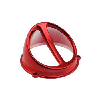 fan spoiler Air Scoop chrome red - universal