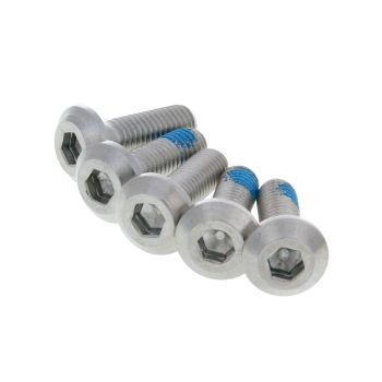 ümarpea kruvi M8x25/20 piduriketta jaoks - komplektis 5 tk