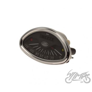 SPIDOMEETER, JAWA 250 350 OVAALNE 120 km/h