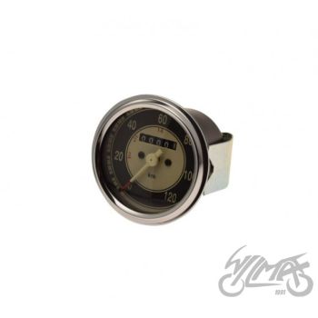 SPIDOMEETER, JAWA 250 350 ÜMAR 120 km/h MUST