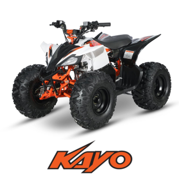ATV Kayo 110cc, 8 tolli, automaat 1edasi + 1tagasi