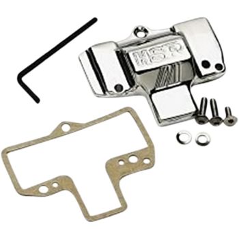 CHROME COVER MIKUNI LOGO