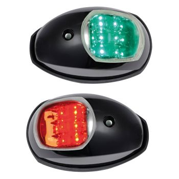 Evoled LED navigation lights pair - black