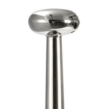 Flagpole w/end ball - 610 mm.