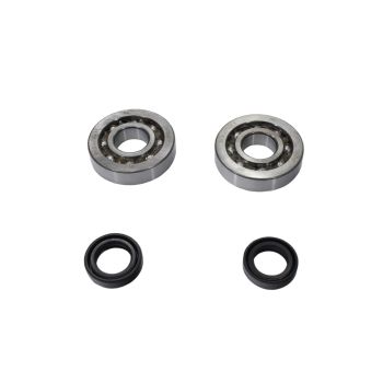 ZESTAW ŁOŻYSK WAŁU KORBOWEGO APRILIA DERBI GILERA PIAGGIO 50CC 20x52x12 SKF + SIMERINGI RMS