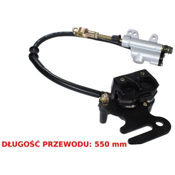 HAMULEC KOMPLETNY CROSS 125 TYŁ