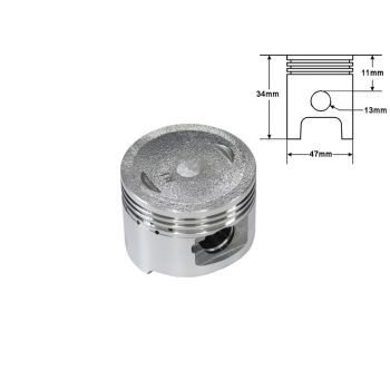 TŁOK GY6 80CC TAIWAN NIE KOMPLETNY