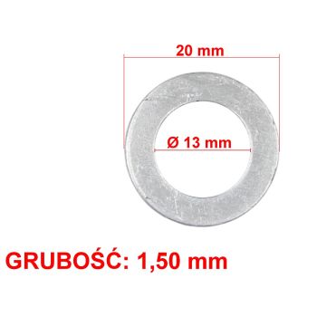 PODKŁADKA KORKA SPUSTU OLEJU ATV/CROSS/STREET TZ