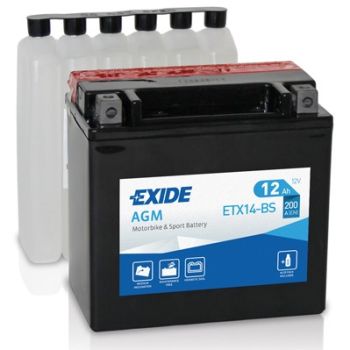 AKUMULATOR EXIDE YTX14-BS / ETX14-BS 12Ah AGM