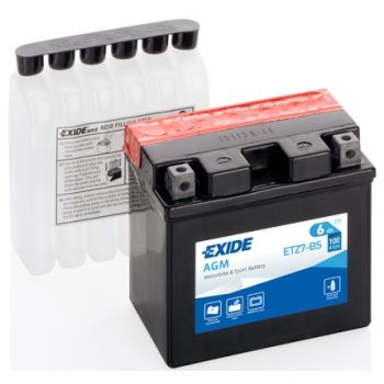 AKUMULATOR EXIDE ETZ7-BS 6Ah YTZ7-BS AGM