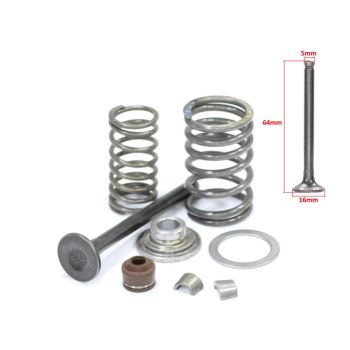 ZAWÓR GY6 WYDECHOWY ZESTAW