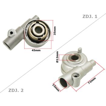 NAPĘD LICZNIKA GY6 BAOTIAN DŁUGI SZARY
