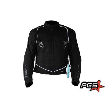 KURTKA TEKSTYLNA DAMSKA PGS 786-2336 CZARNA XS