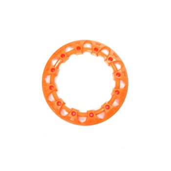 OCHRANIACZ POKRYWA DEKORACYJNA FELGI 7 KOMPLET (4szt.) POMARAŃCZOWY ATV 125 FUXIN WB