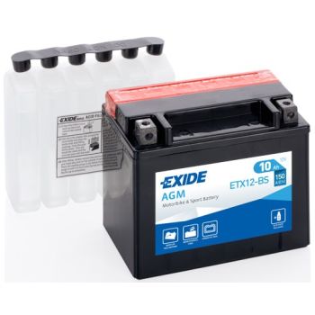 AKUMULATOR EXIDE YTX12-BS / ETX12-BS 10Ah AGM