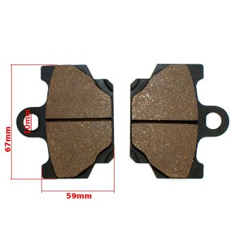 KLOCKI HAMULCOWE YAMAHA DT80 LC XT600 Z TENERE XV250 VIRAGO FM