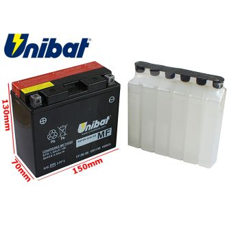 AKUMULATOR UNIBAT CT12B-BS L+ 11Ah YT12B-BS