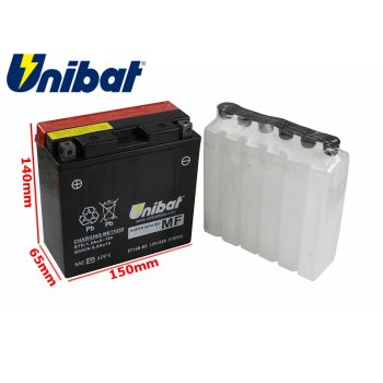 AKUMULATOR UNIBAT CT14B-BS L+ 12Ah YT14B-BS