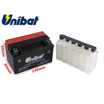 AKUMULATOR UNIBAT CBTX7A-BS L+ 6Ah YTX7A-BS