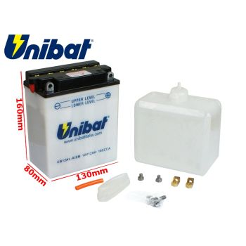 AKUMULATOR UNIBAT CB12AL-A/E P+ 12Ah YB12AL-A