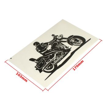 Kleebis 103mm x 170mm - chopper, must