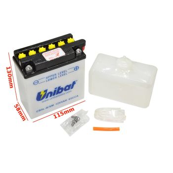 AKUMULATOR UNIBAT CB5L-B P+ 5Ah YB5L-B